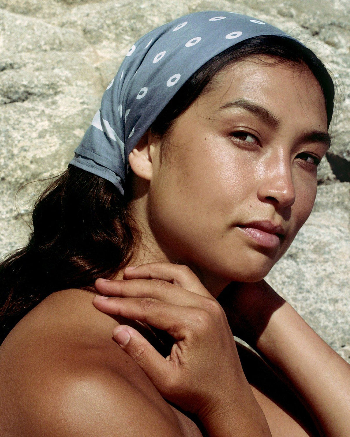 Layla Bandana, Brown main image 1